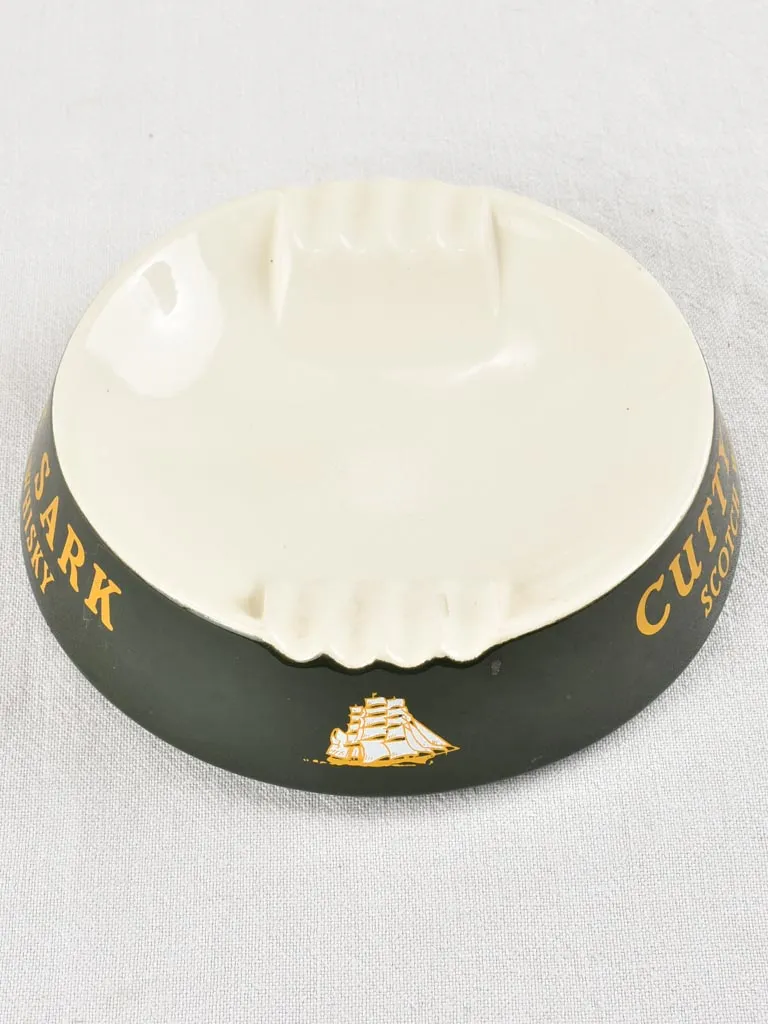 1950s Cutty Sark Whisky ashtray 9½"