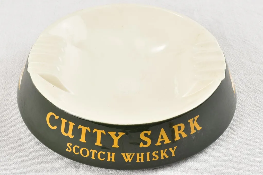 1950s Cutty Sark Whisky ashtray 9½"