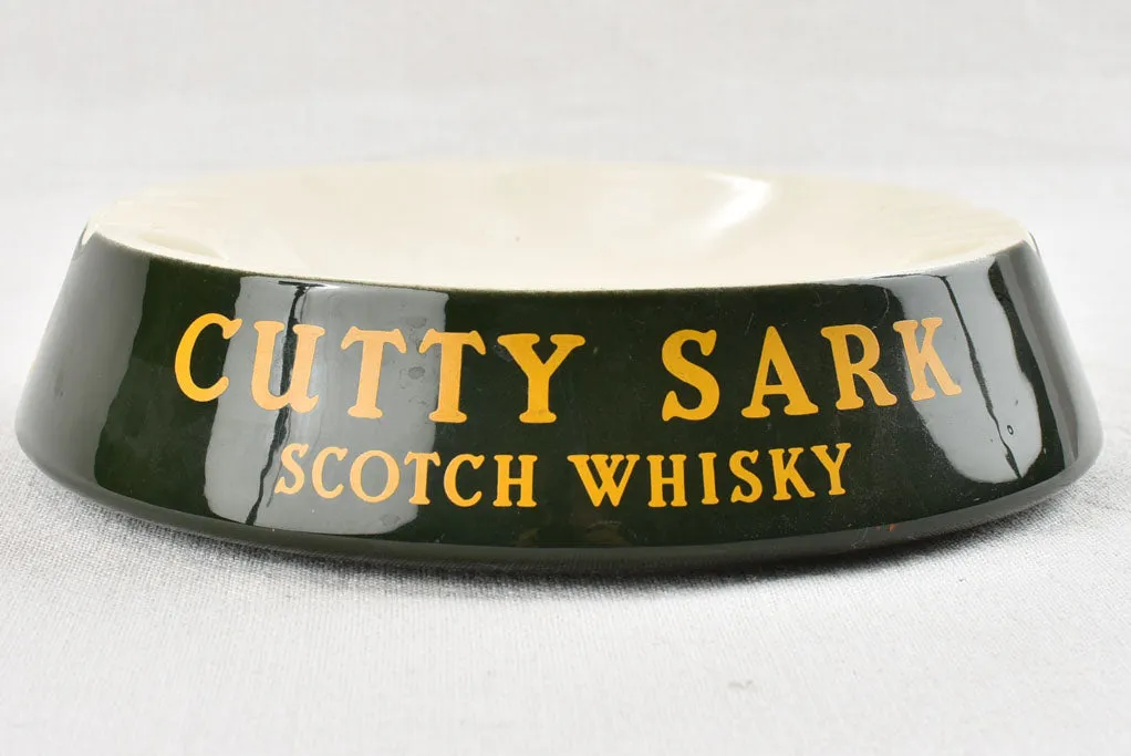 1950s Cutty Sark Whisky ashtray 9½"
