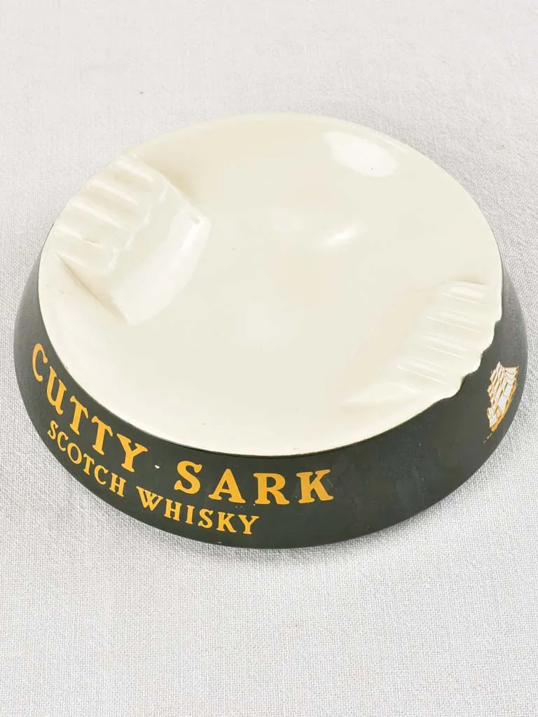 1950s Cutty Sark Whisky ashtray 9½"