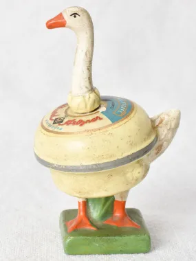 1950s truffle foie gras goose figurine 4¼"