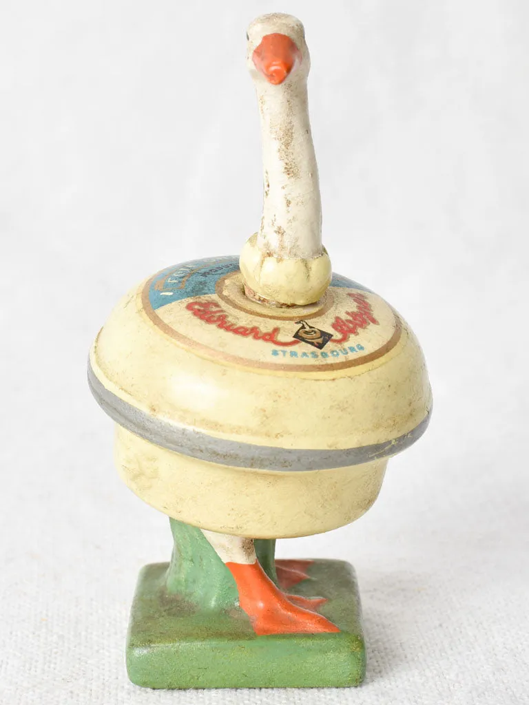 1950s truffle foie gras goose figurine 4¼"