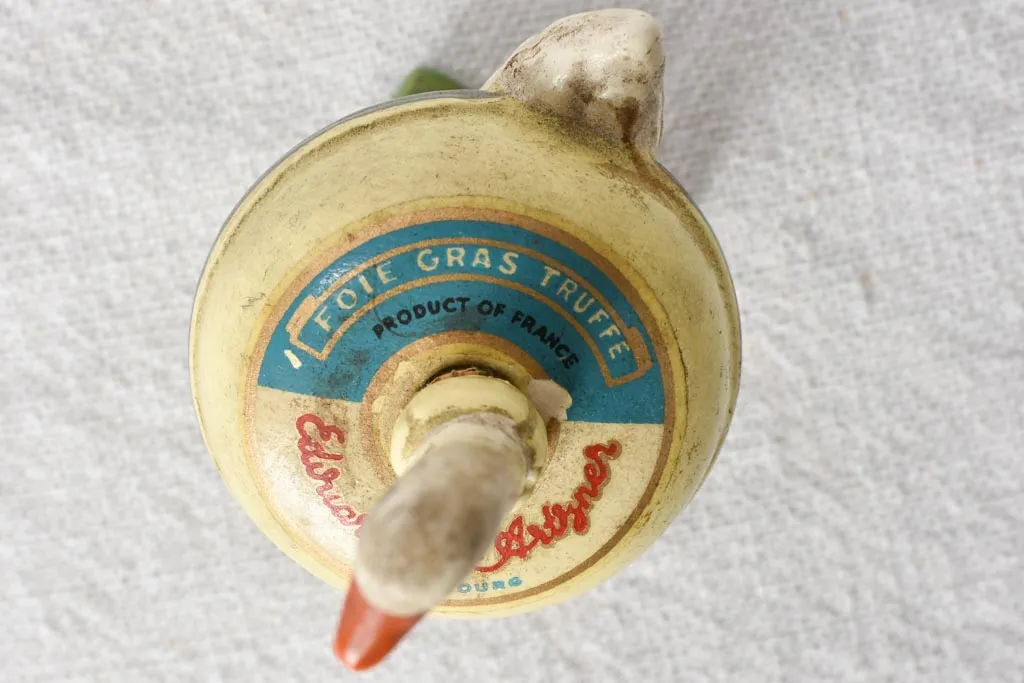 1950s truffle foie gras goose figurine 4¼"
