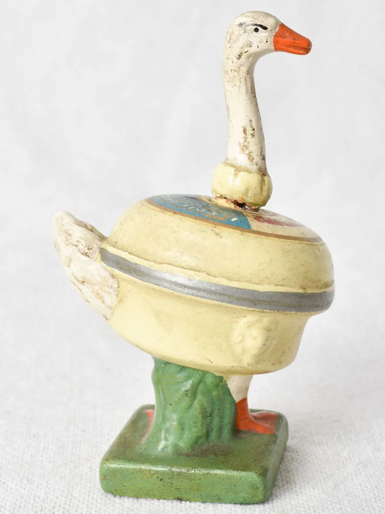 1950s truffle foie gras goose figurine 4¼"
