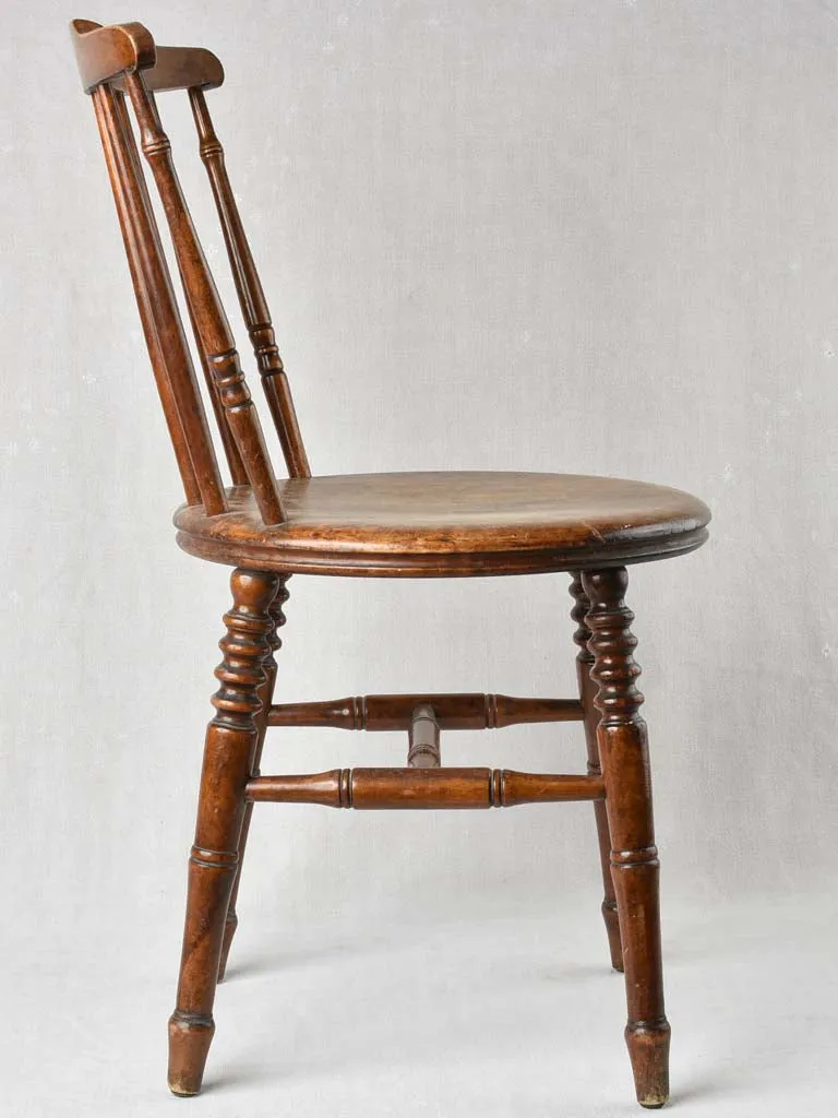 19th century English kitchen chair - elm wood