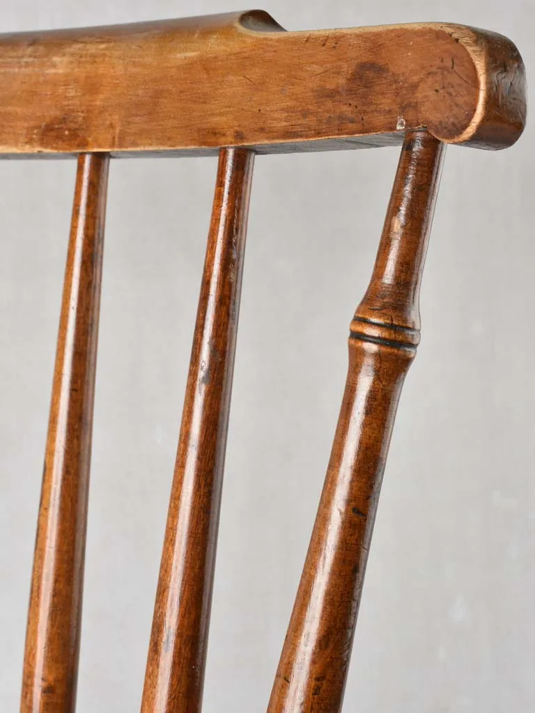 19th century English kitchen chair - elm wood