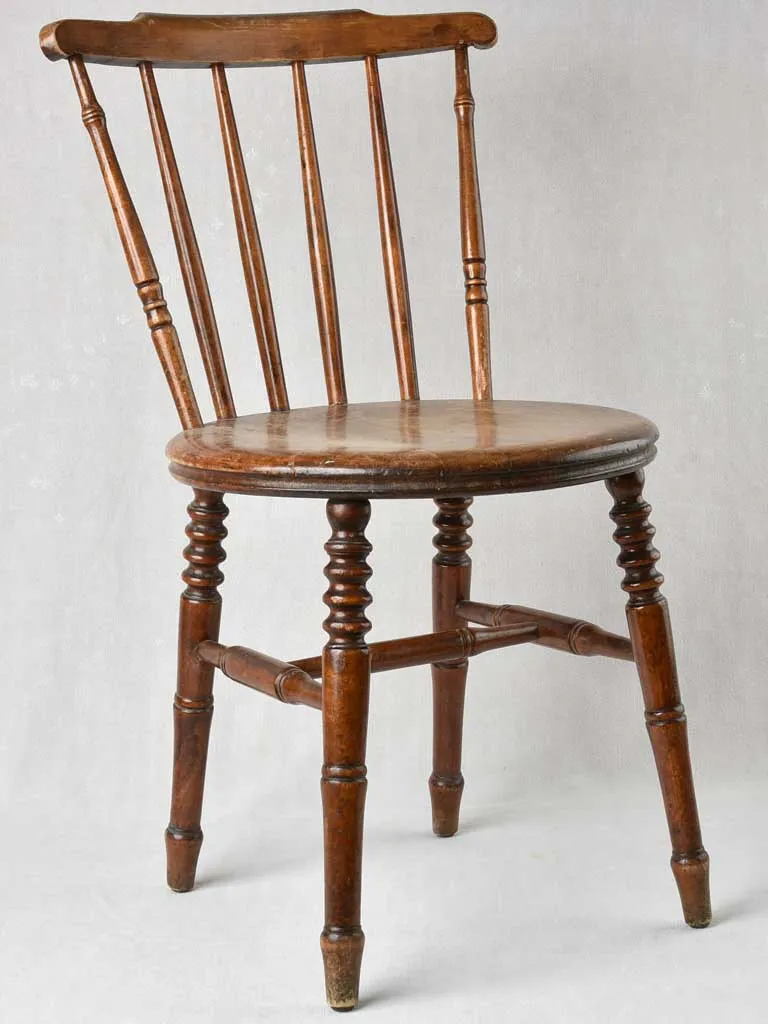 19th century English kitchen chair - elm wood