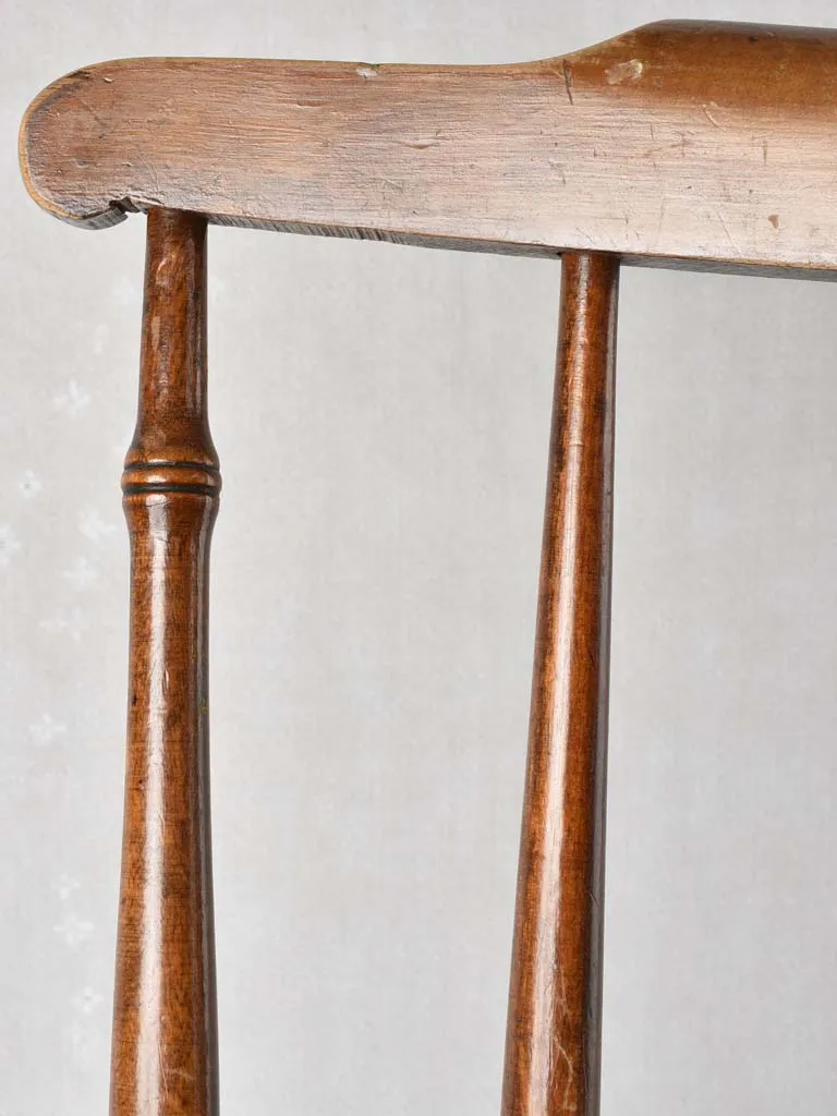 19th century English kitchen chair - elm wood