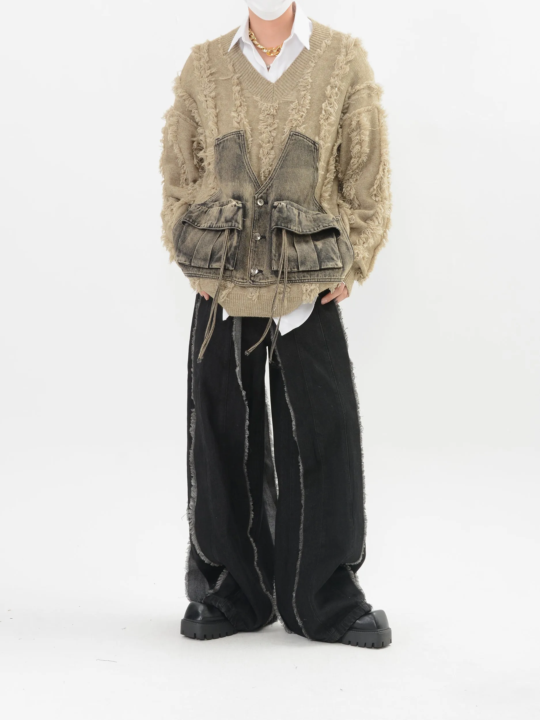 【24s Sep.】V-Neck Knit Sweater Vest