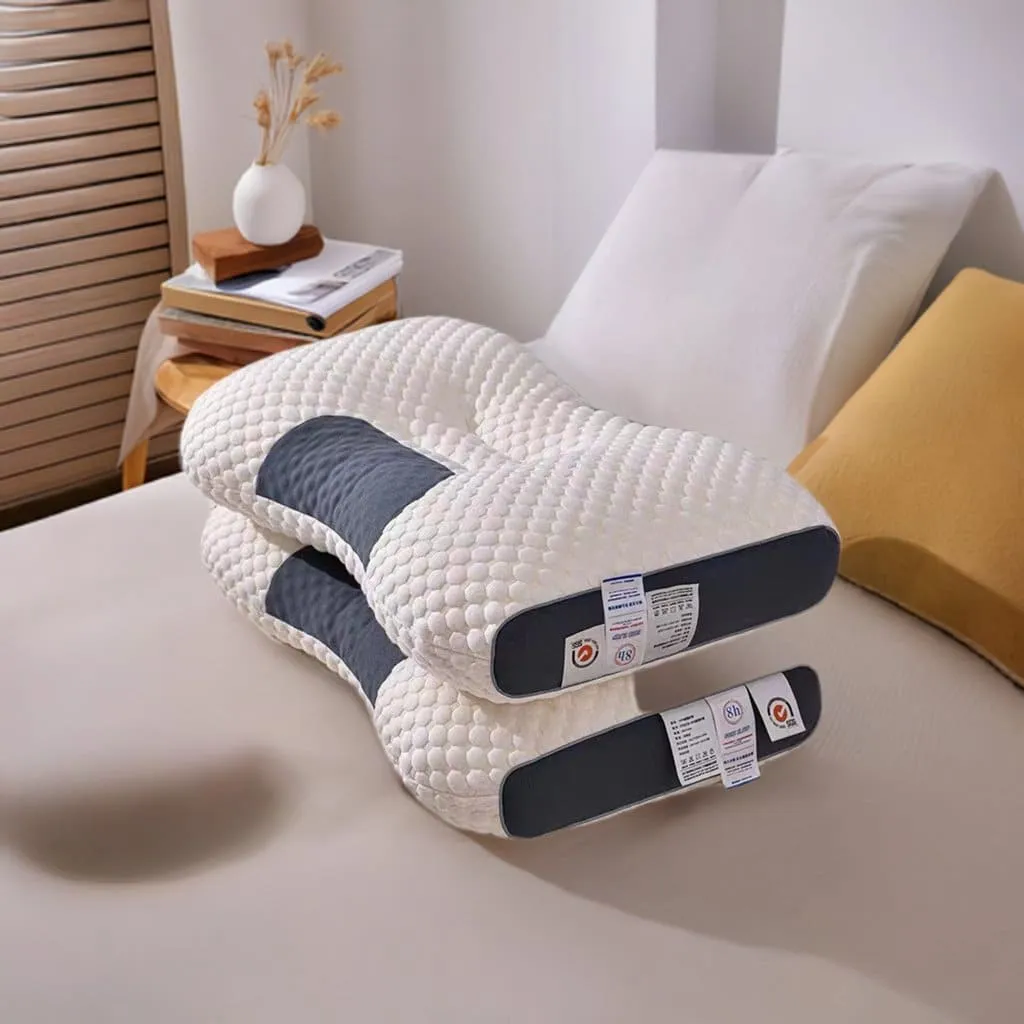 3D Knitted Cotton Pillow Sleep Aid
