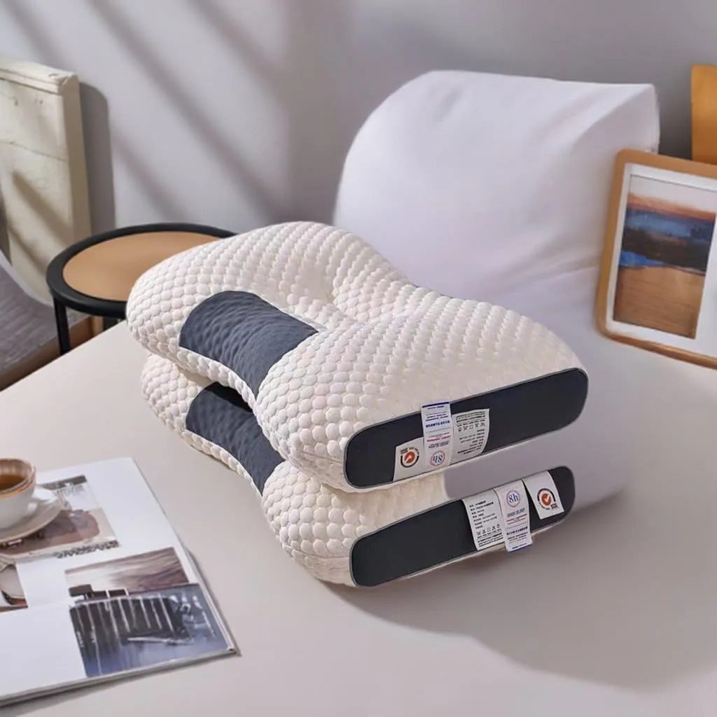 3D Knitted Cotton Pillow Sleep Aid