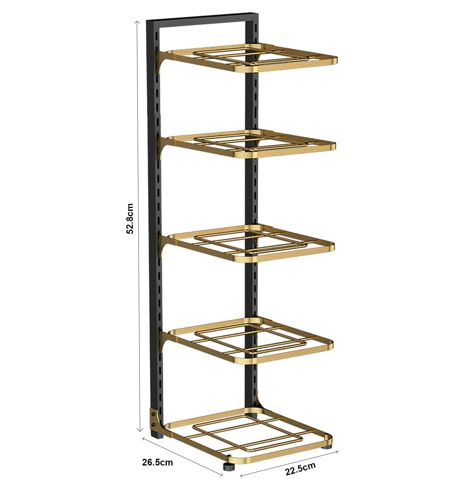 5 Layer Pots and Pans Organizer for Cabinet Organizer