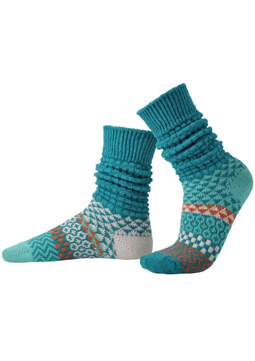 ABALONE Knitted Fusion Slouch Socks Made in USA