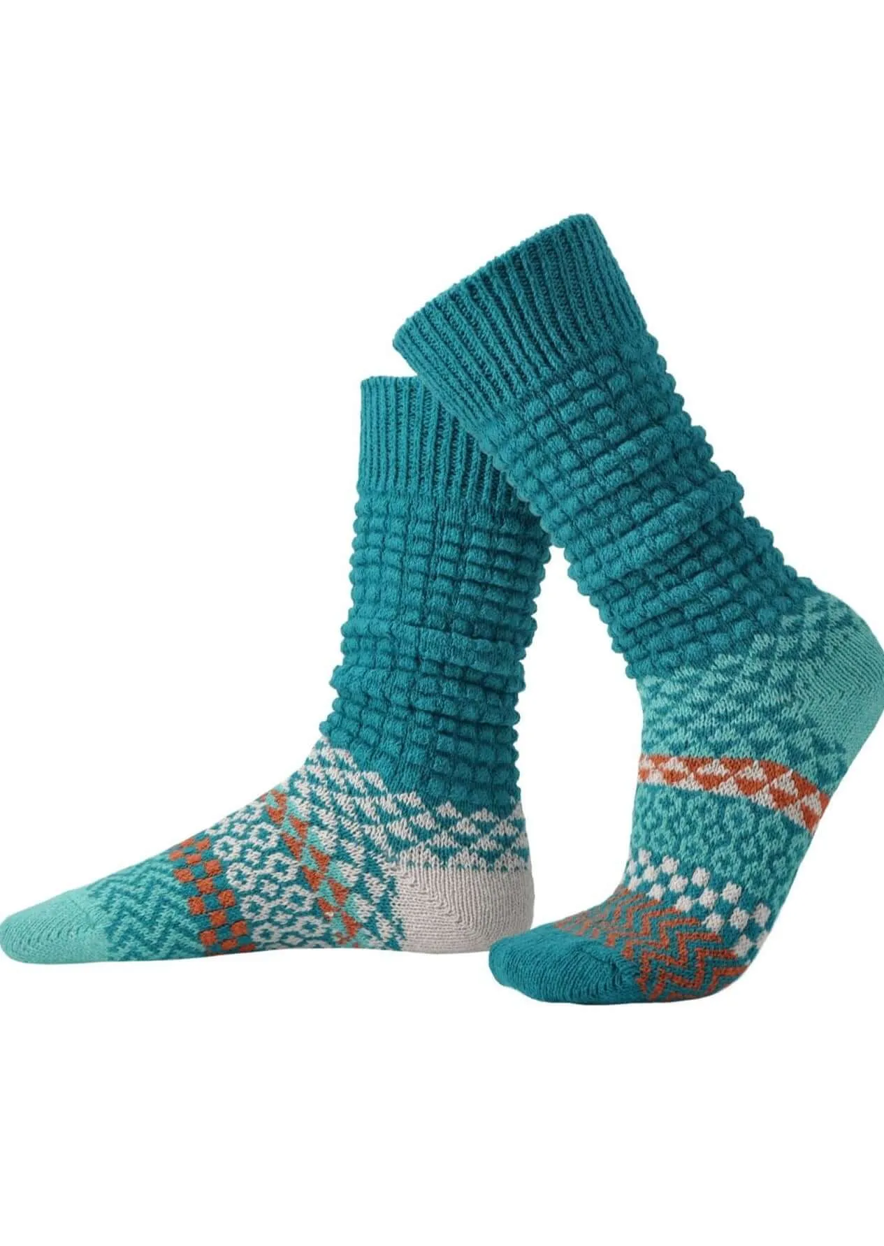 ABALONE Knitted Fusion Slouch Socks Made in USA