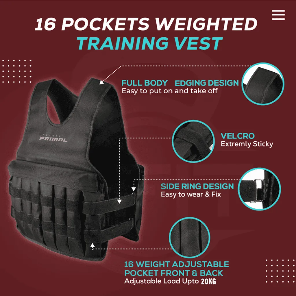 Adjustable Weight Vest (20KG)