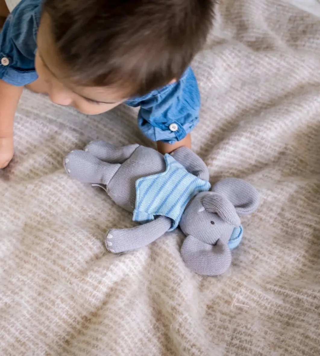 Alvin The Elephant - Knitted Fabric Plush