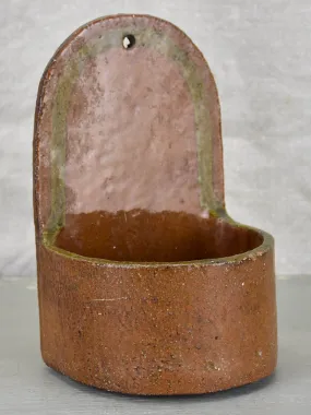 Antique French wall mounted herb store