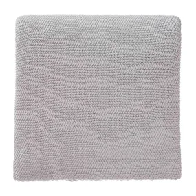 Antua Cotton Blanket [Silver grey]