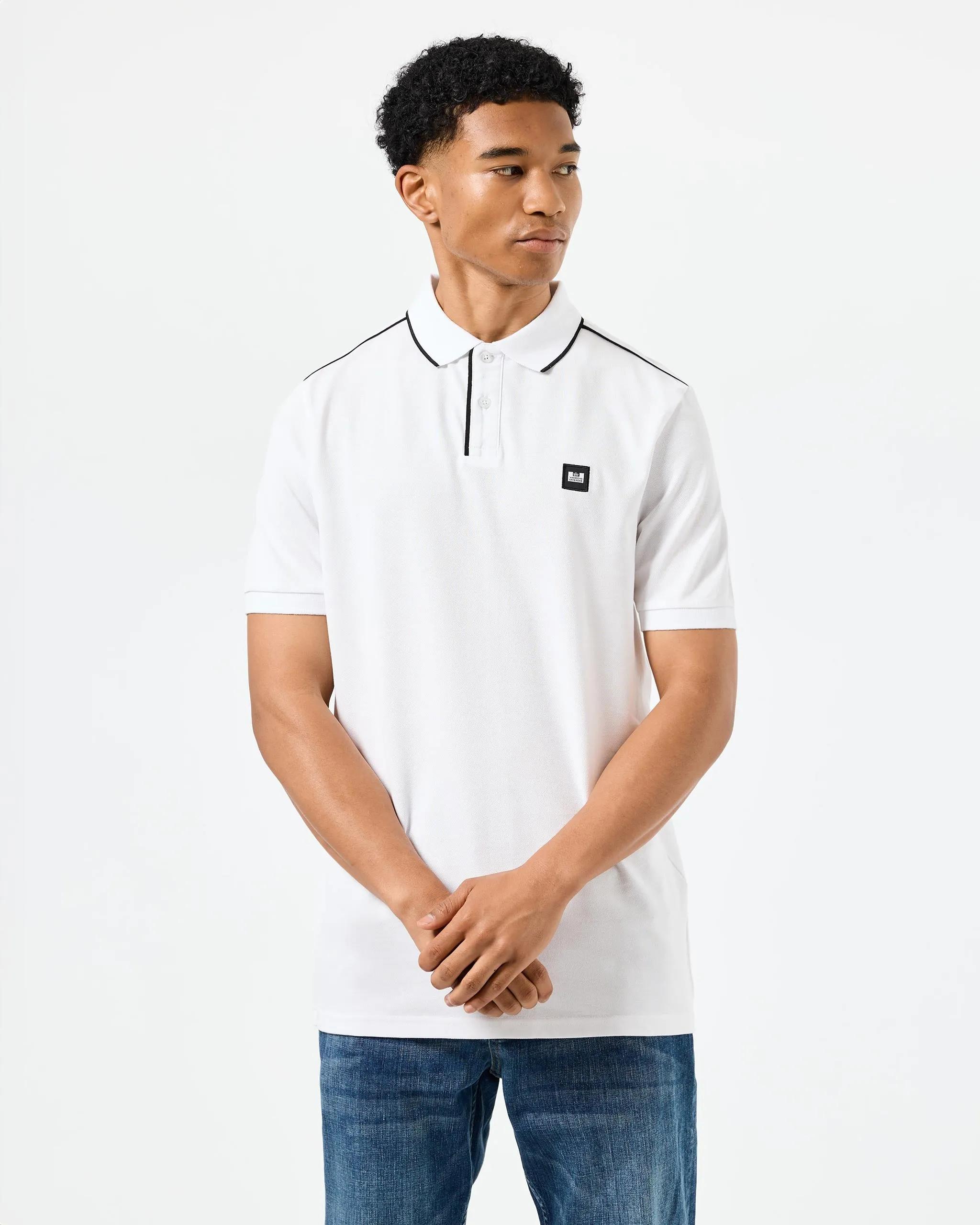 Astola Polo Shirt White/Black