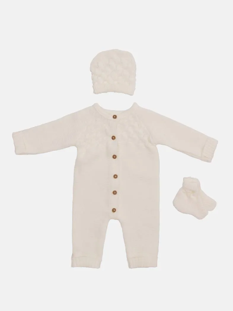 Baby Unisex Avila Collection Gift Box Set-Ivory