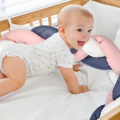 Babyjem Plush Crib & Bed Side Protector, 0 Months 