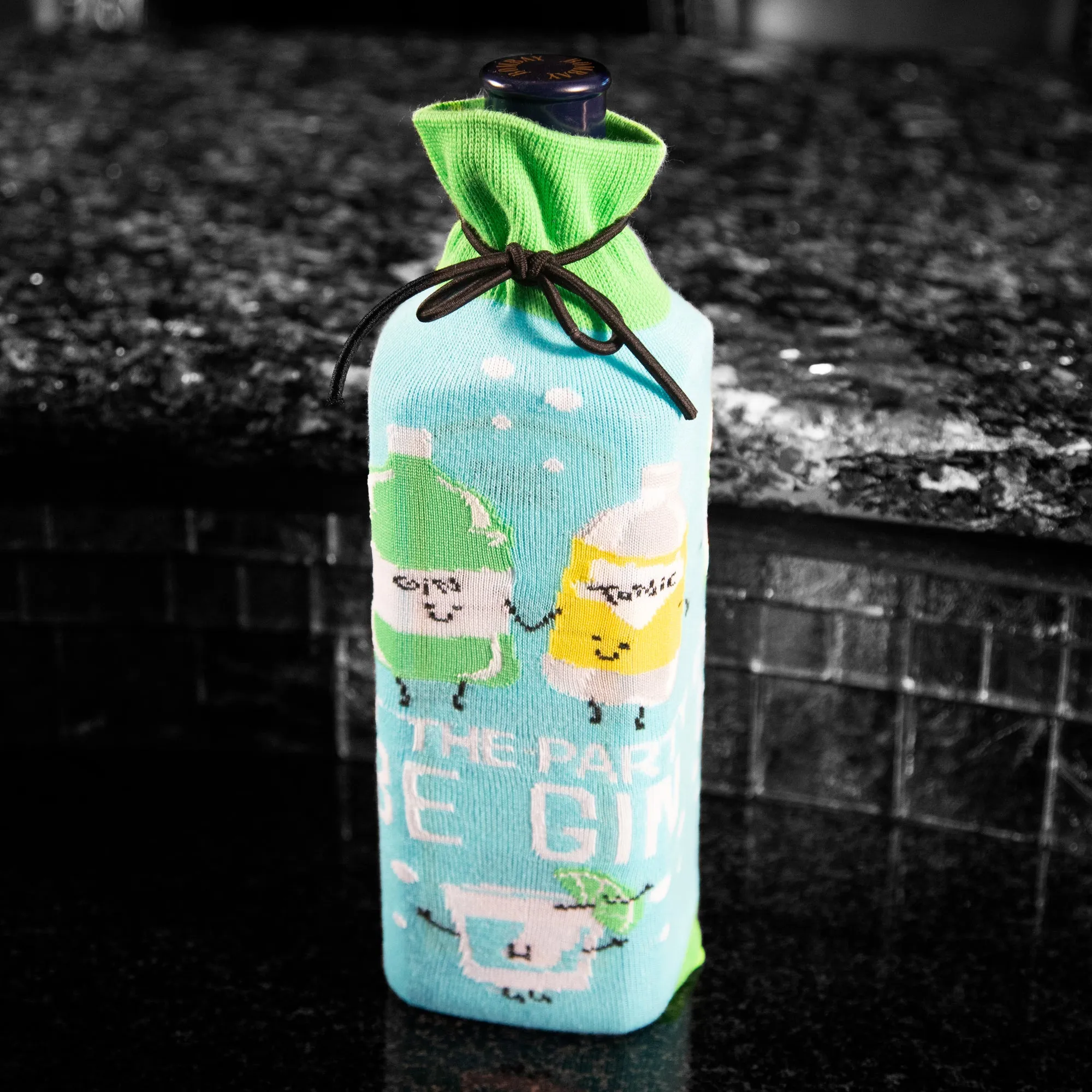 Be Gin Knitted Bottle Sock