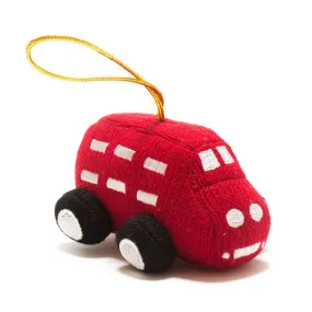 Best Years Knitted Bus Christmas Decoration