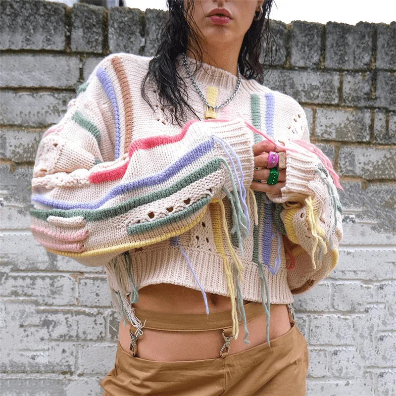 Birdie Crop Sweater