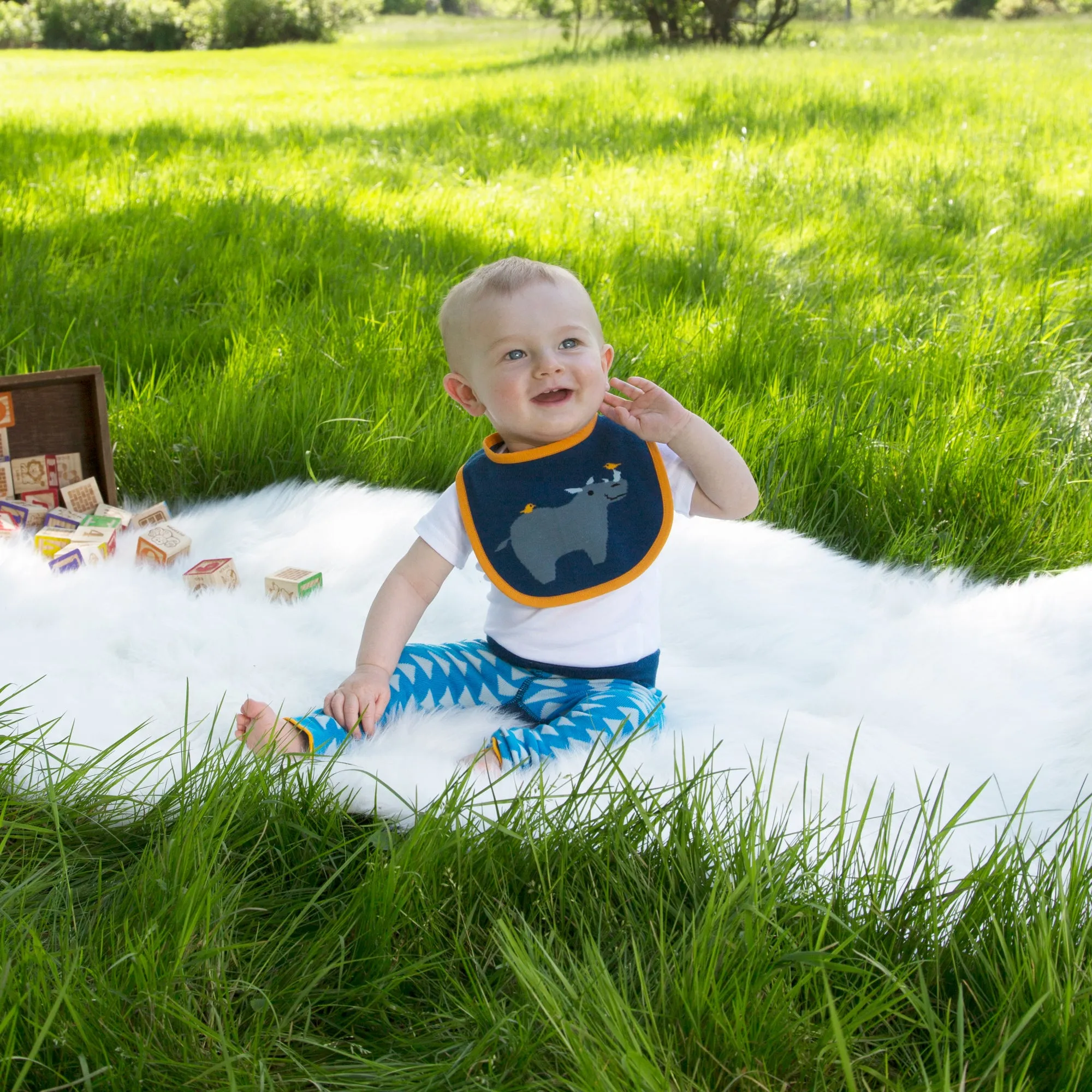Blue Rhino Baby Bib