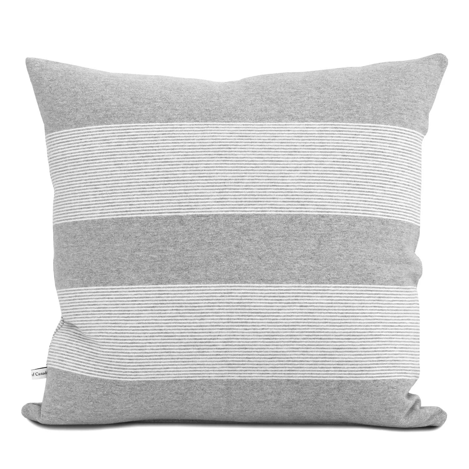 Brant Cushion Cover Ash and White