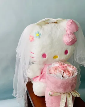 Bride Hello Kitty Huggies Bouquet