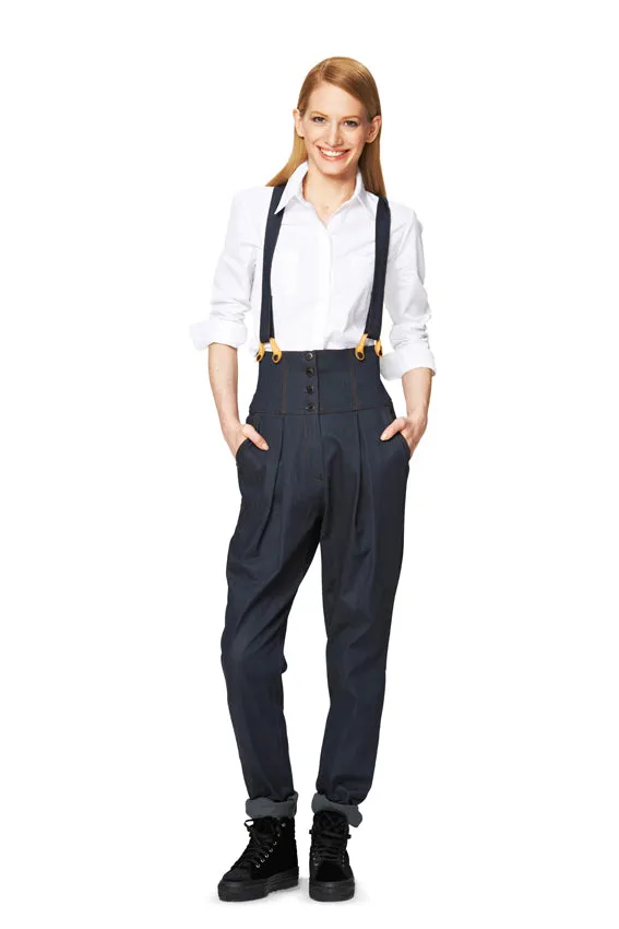 Burda 6856 Misses Trousers Pattern