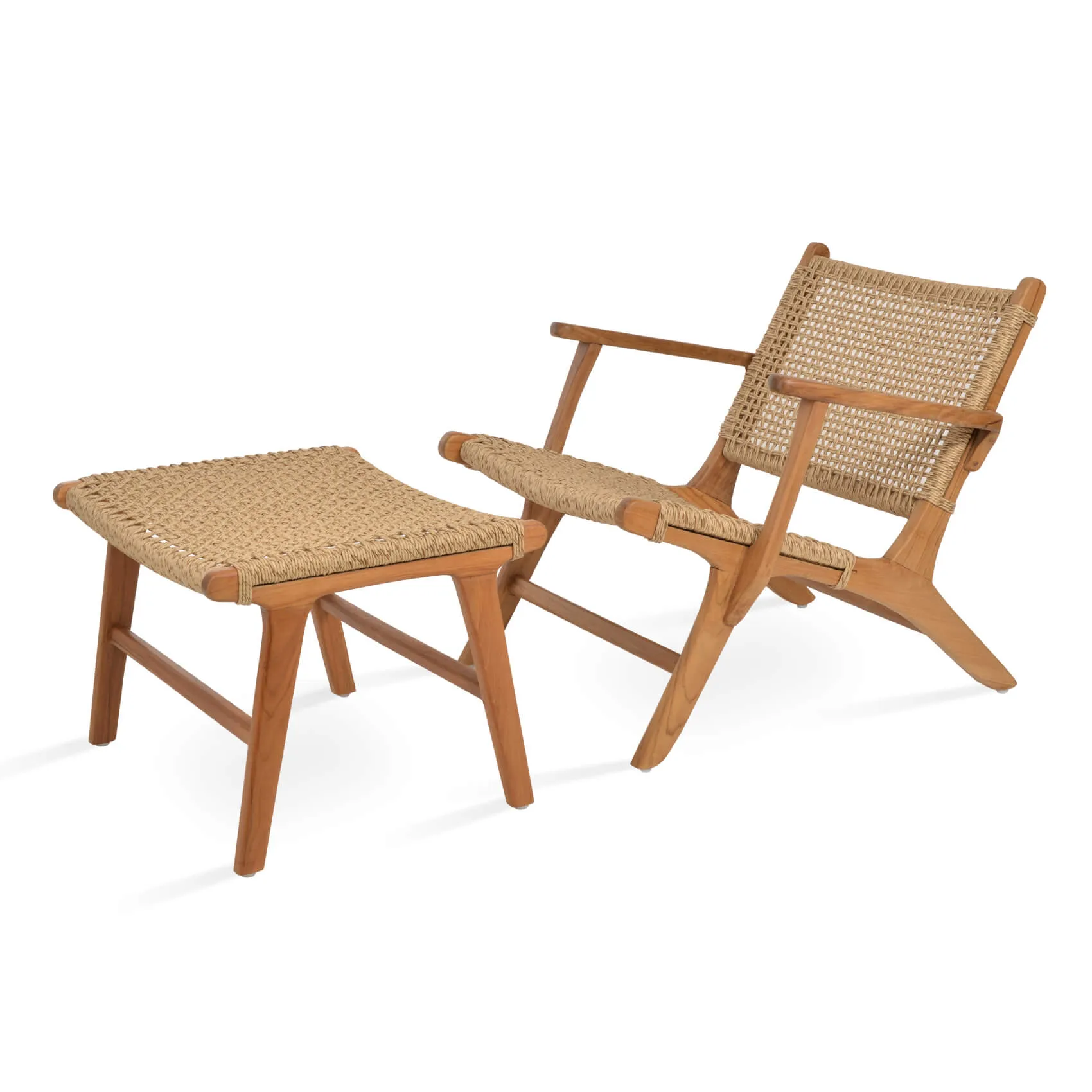 Calava Teak Lounge Armchair - Indoor / Outdoor Chair by Soho Concept