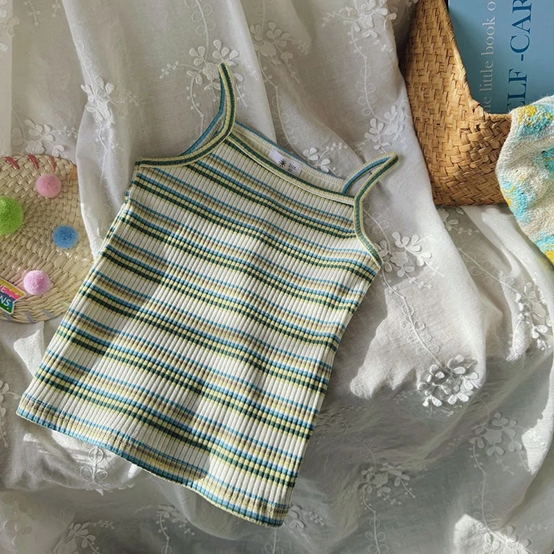 Children’s Cartoon Embroidered Summer Vest