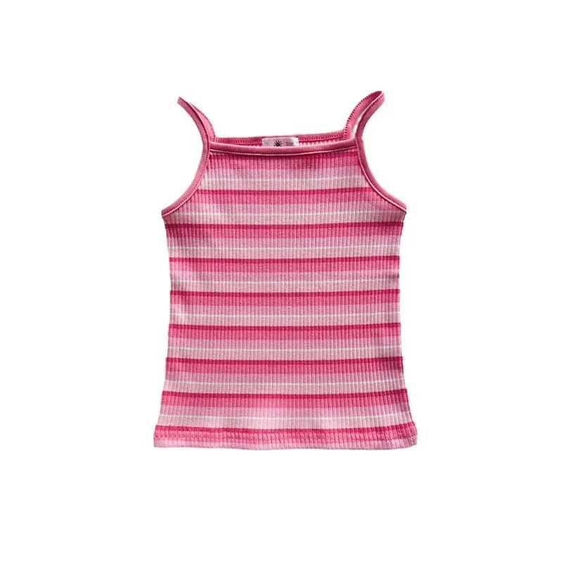 Children’s Cartoon Embroidered Summer Vest