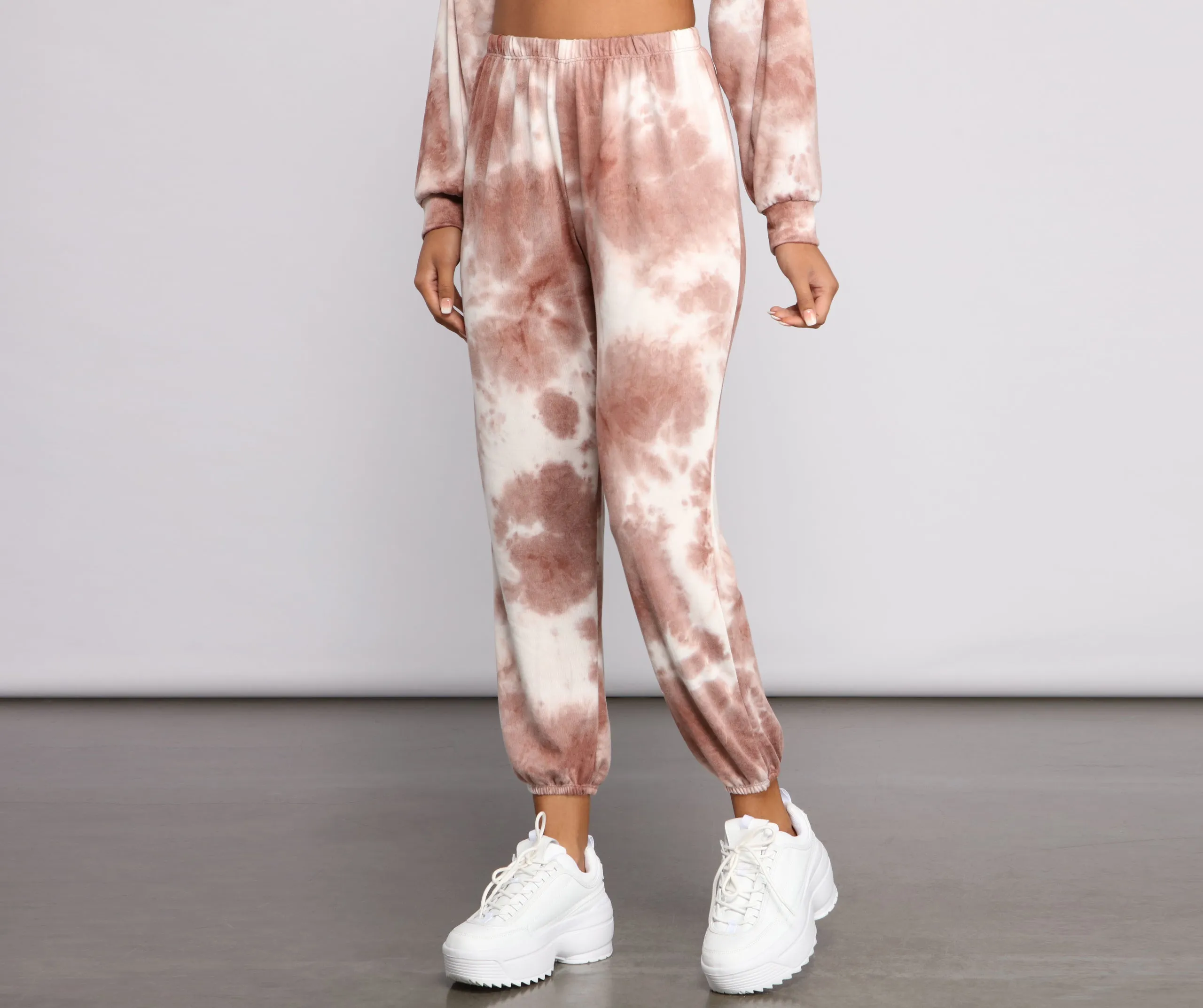 Colorfully Chic Tie Dye Joggers