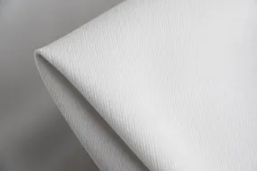 Corded Snow - Superfine Stretch Corduroy