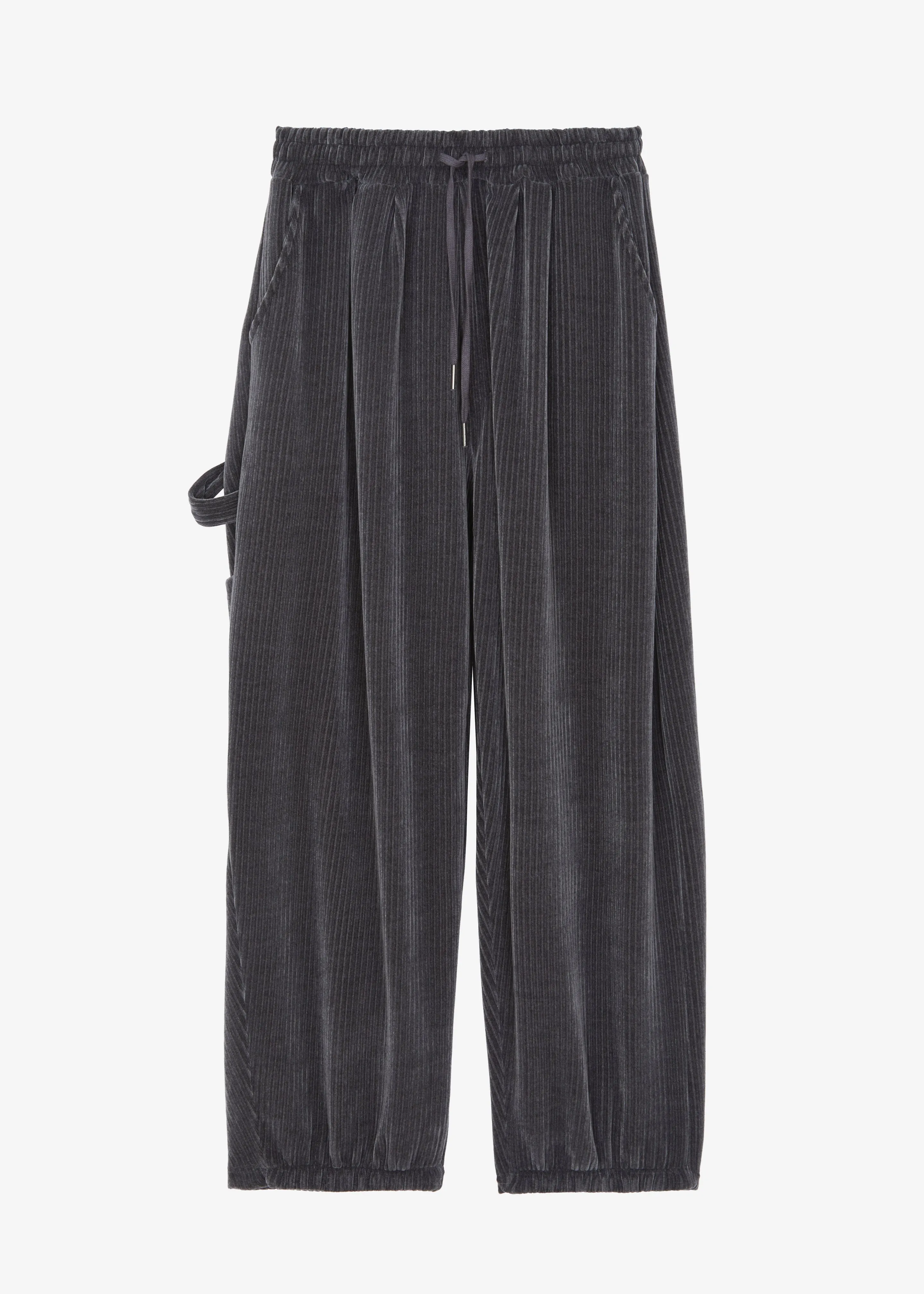 Declan Corduroy Pants - Charcoal