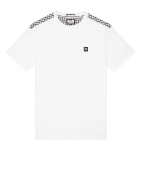 Diaz T-Shirt White/Mid House Check
