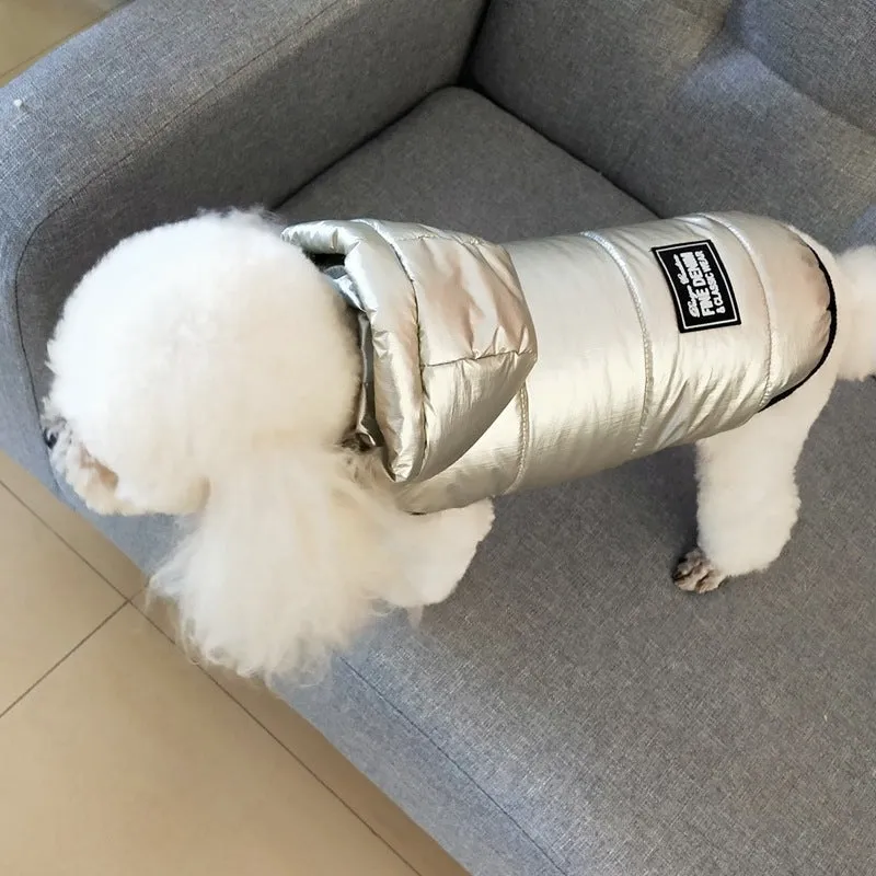 Dog Cotton Vest Solid Color