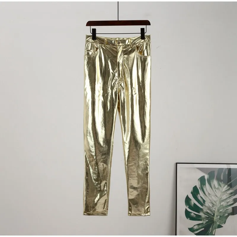 Edina Colorful Metallic Disco Pants - 7 Colors