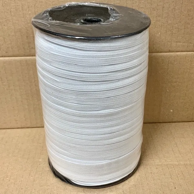 Elastic - Knitted Elastic - Braided Elastic - Elastic for Facemasks - 1/4" Elastic
