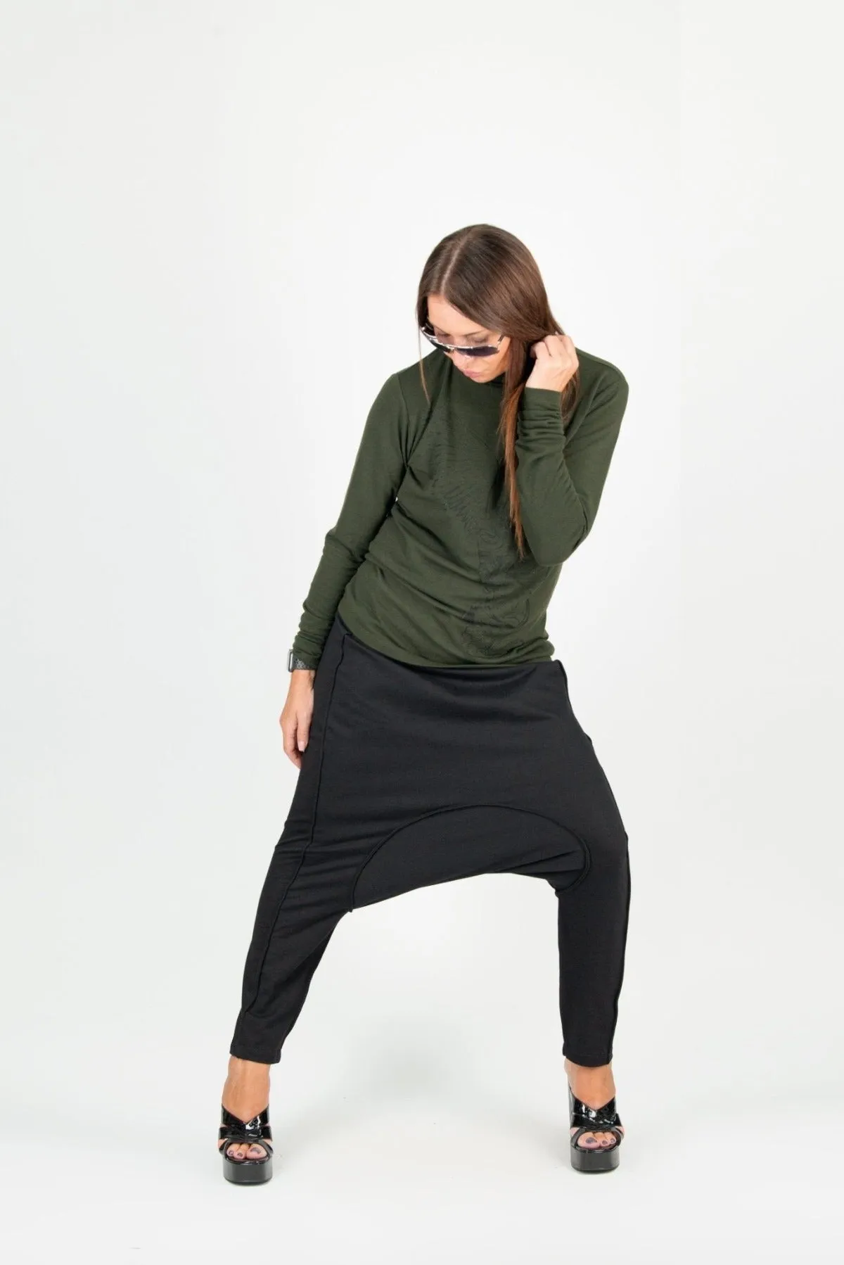 ERIKA Drop Crotch Harem Pants
