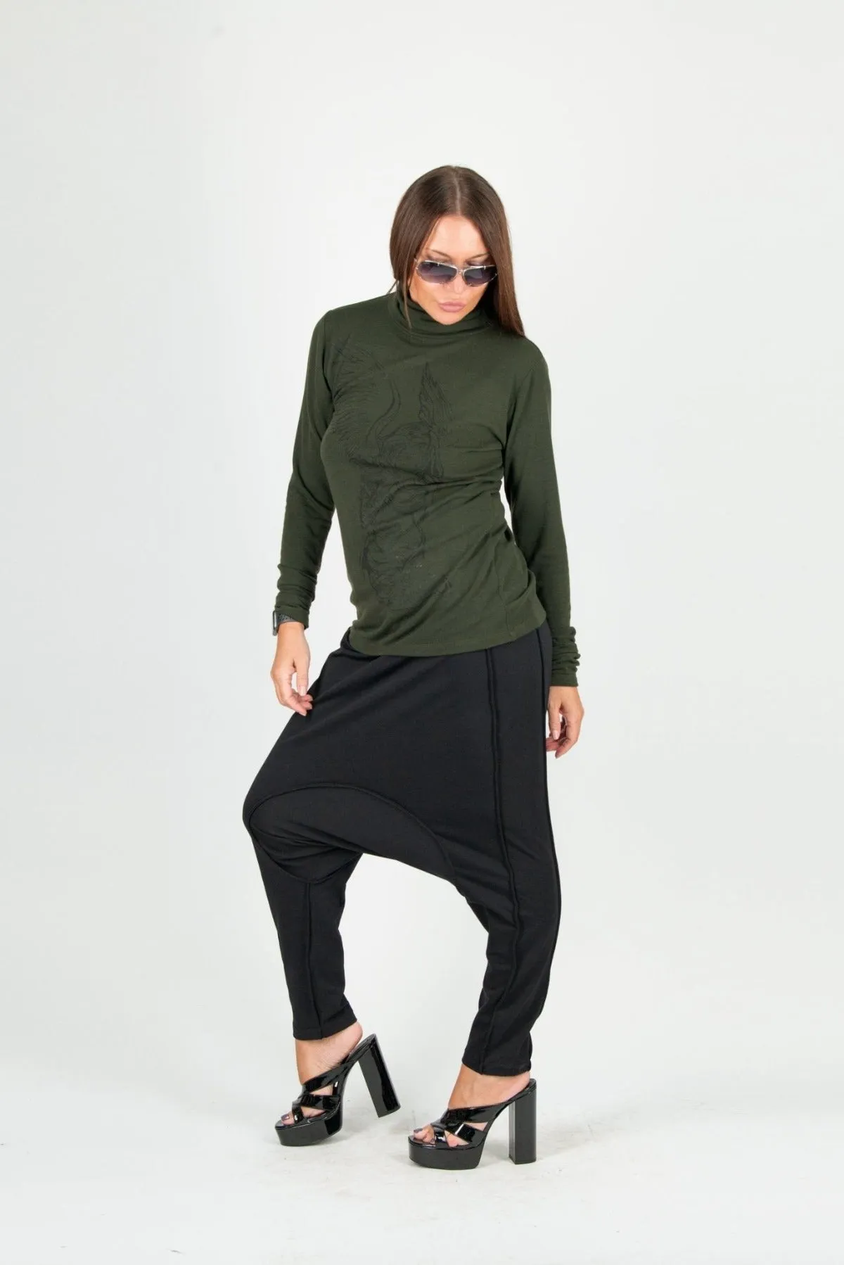 ERIKA Drop Crotch Harem Pants
