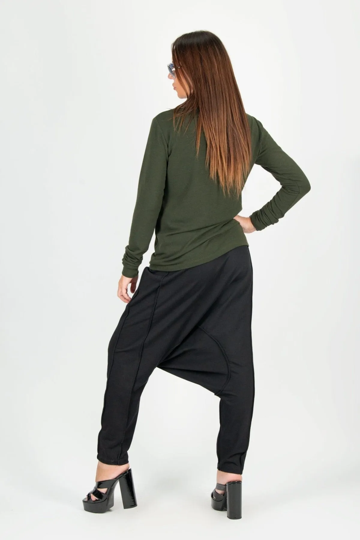 ERIKA Drop Crotch Harem Pants