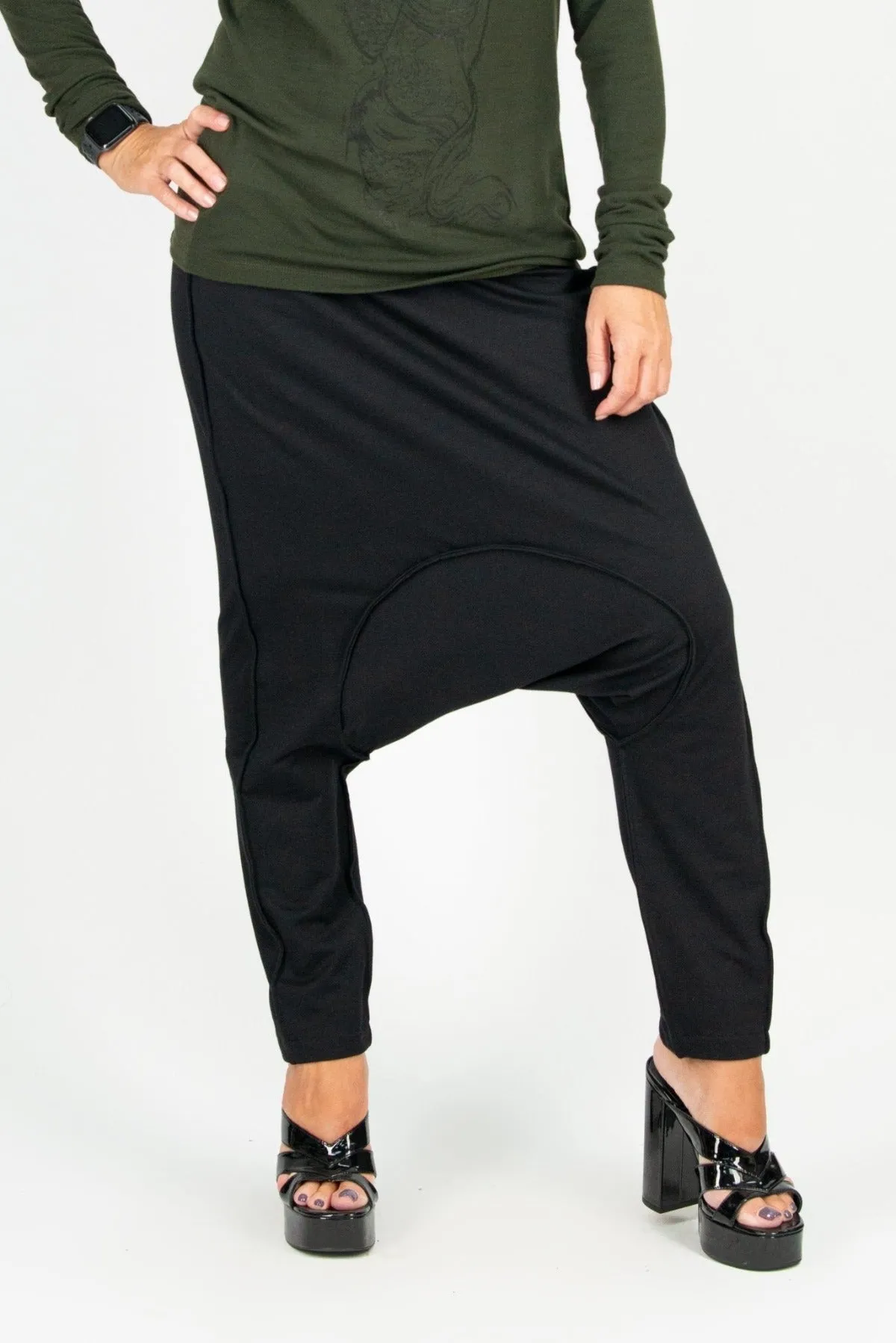 ERIKA Drop Crotch Harem Pants