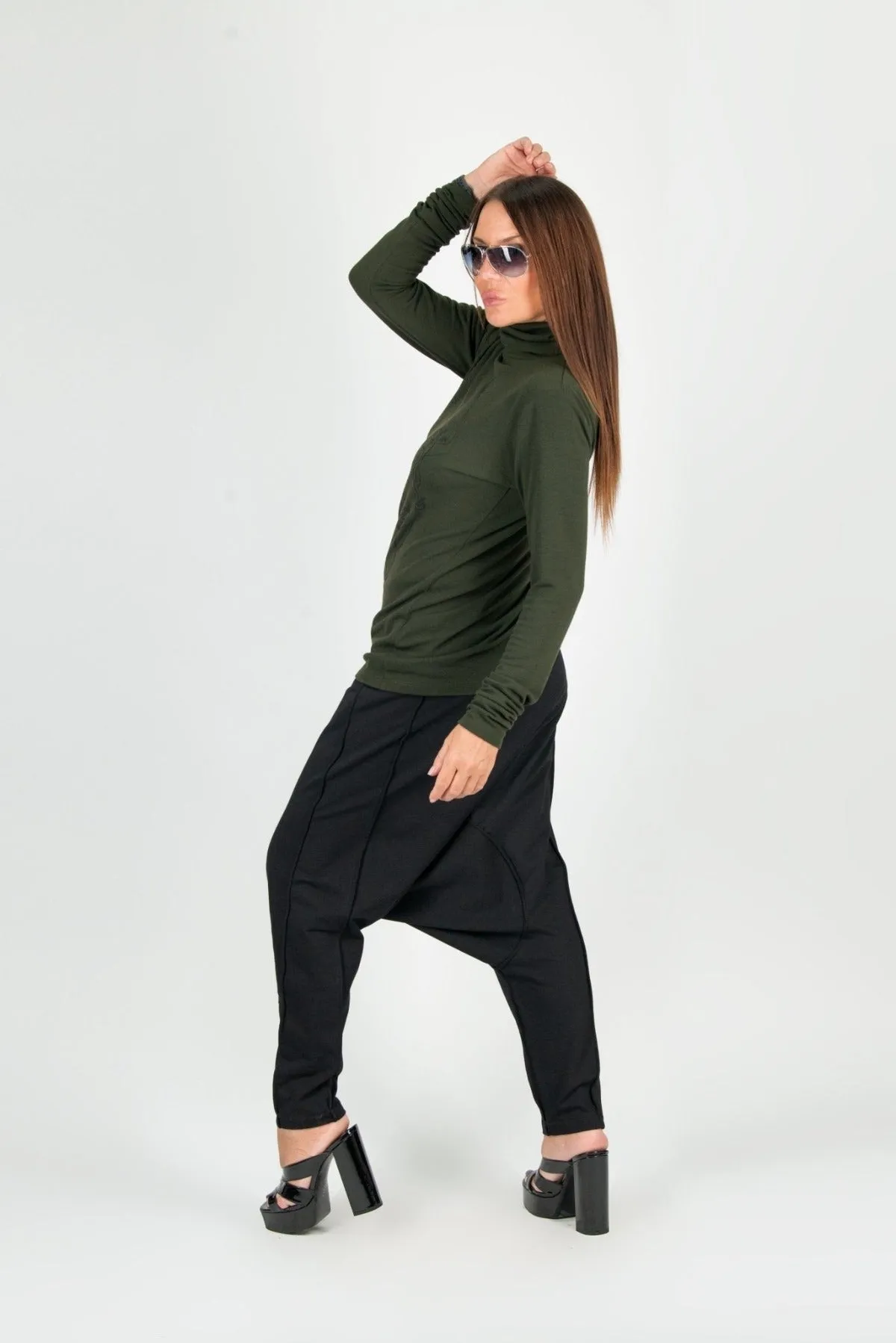 ERIKA Drop Crotch Harem Pants