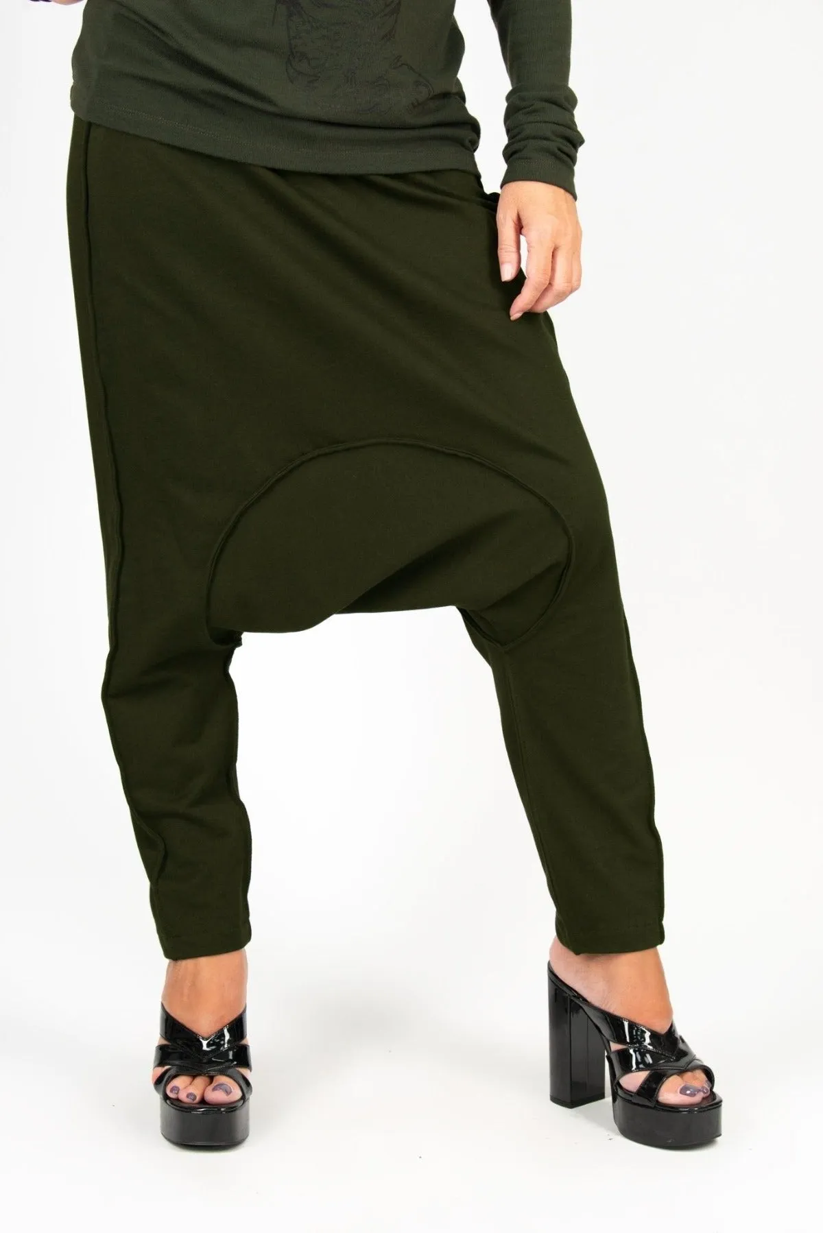 ERIKA Drop Crotch Harem Pants