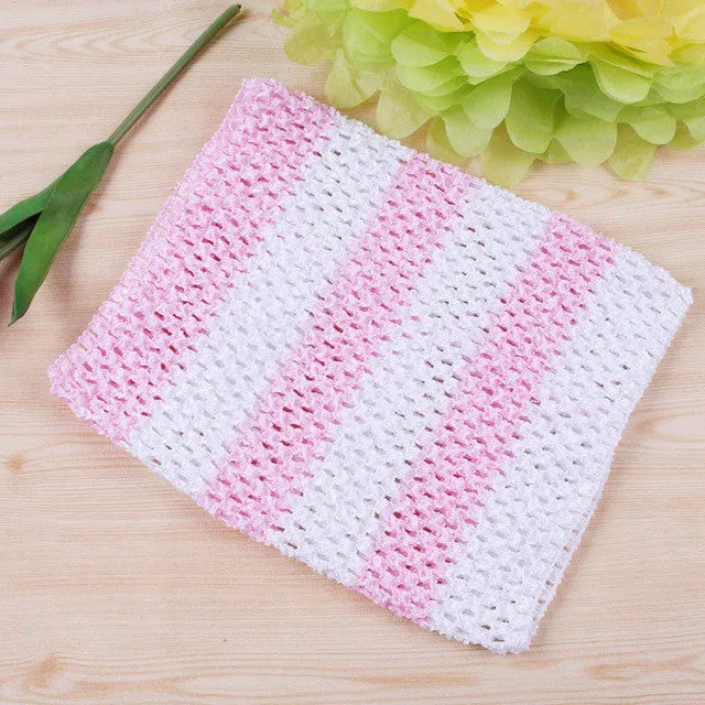 FENGRISE 20X23cm Tutu Crochet Tops Chest Wrap Tube DIY Tulle Spool Apparel Sewing Knitted Fabric Birthday Gifts Tulle Skirt