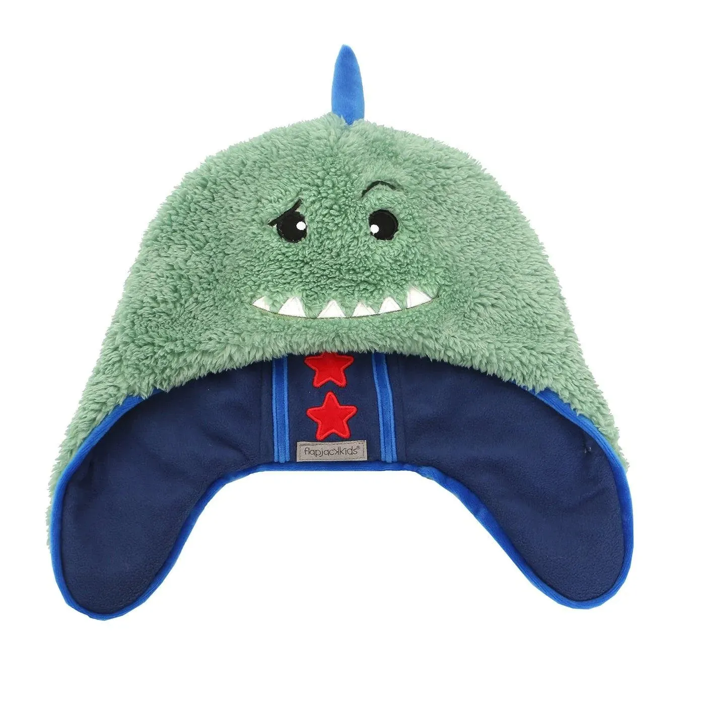 Flapjack Kids Reversible Sherpa Hat - Dino/Astronaut
